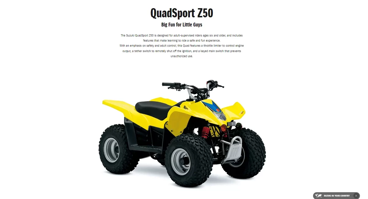 Suzuki QuadSport Z50