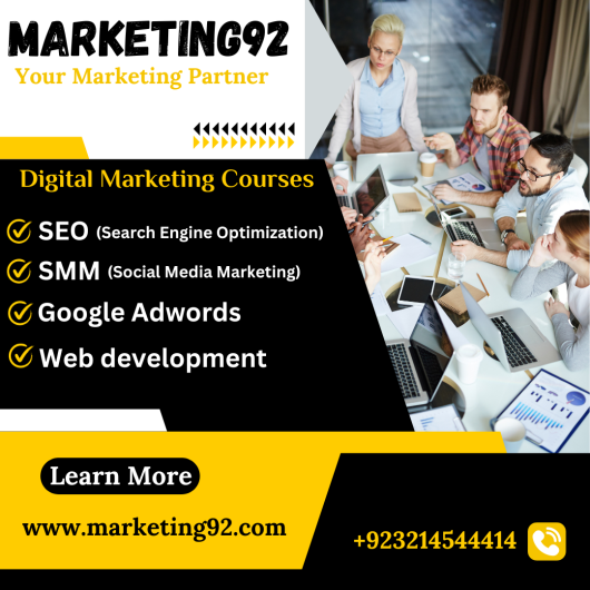 Top Notch Digital Marketing Courses in Lahore-Online Digital Marketing Courses
